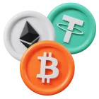 All cryptocurrencies are supported at Lucky Touch Bingo Online Casino
